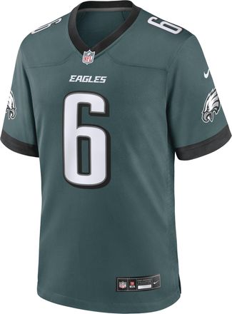 Nike DeVonta Smith Philadelphia Eagles Nike Mens NFL Game Jersey in Green | 67NM0ABR86F-00S