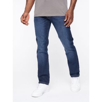 Crosshatch Heren Cadman Rechte Jeans (Blauw)