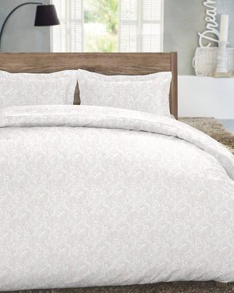 Dormisette 250 Thread Count Luxury German Flannel Ultra Soft Duvet Cover Set