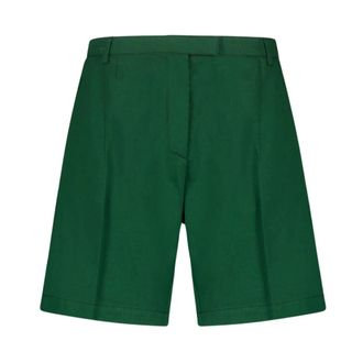 La DoubleJ Boyfriend Shorts - Dames - Korte Broeken - Groen - XS - Katoen - Korte Broeken