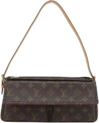 Louis Vuitton Pre-owned Shoulder Bags, female, Brown, Size: ONE SIZE Pre-owned Vintage Shoulder Bag
