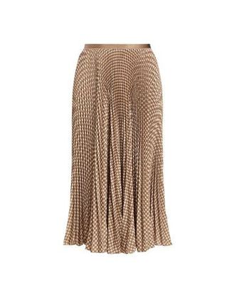 Ralph Lauren HOUNDSTOOTH PLEATED SKIRT