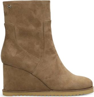 Mexx wedge zip boots - Marrone