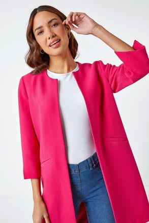 Roman Smart Longline Textured Jacket