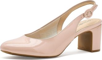 Life Stride Tia Slingback Shoes Womens Shoes True Blush Patent : 6.5 W (C), Synthetic