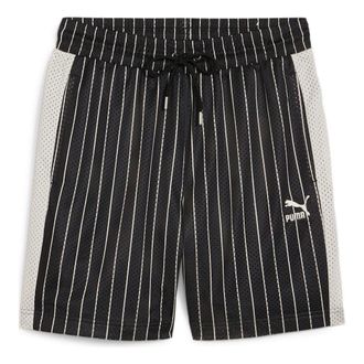 Puma T7 For The Fanbase Mesh Shorts Black Green 624394-01