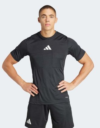 adidas 24 - Maglia da arbitro nera-Nero