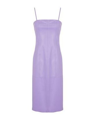 8 by YOOX LEATHER PENCIL MID-LONG DRESS