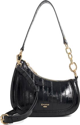 Dune London Womens Accessories Direction - Chain Detail Shoulder Bag - Black - One Size