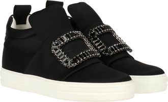 Roger Vivier Womens Black Sneaker