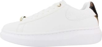 Guess Schoenen, Dames, Wit, 38 EU, Leer, Fireup Sneakers