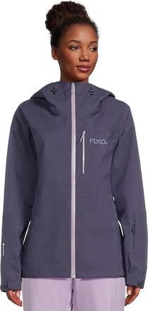 FlyLow Lucy Jacket Womens Clothing Currant : SM, Polyester