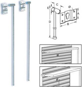 Bolis Italia 50 X Sicura P/abrazadera Madera Metal 58x500 Mm