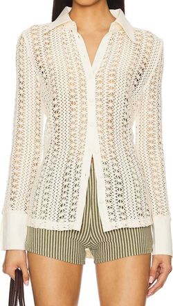 Lioness Unveiling Shirt In Cream