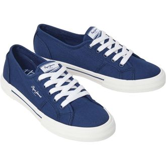 Pepe Jeans London Sneakers in stof Brady Basic