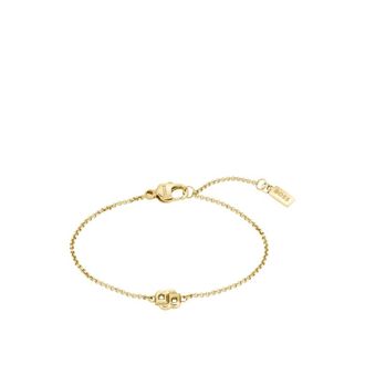 BOSS Gold-tone chain bracelet with Double B monogram