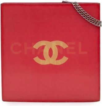 Chanel Pre-owned Vintage Schoudertas - Dames - Vintage Schoudertas - Rood - ONE Size - Vintage