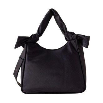 Borbonese Lover Large Handbag - female - Borbonese - Handbags - Black - ONE SIZE - Bags