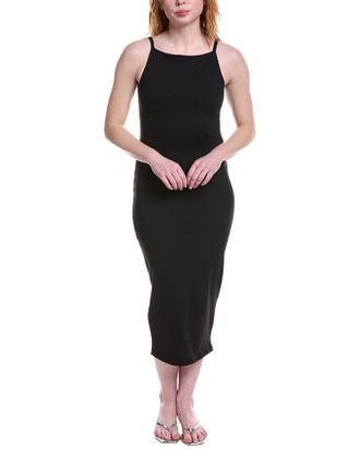 Susana Monaco Boat Neck Midi Dress