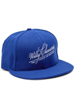 Willy Chavarria Logo-embroidered Twill cap - Blue - One Size