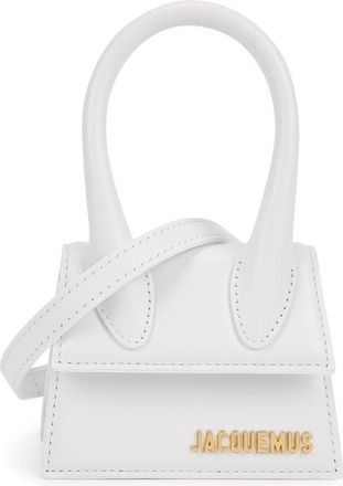 Jacquemus Le Chiquito Leather Top Handle Bag, top Handle Bag, White - One Size