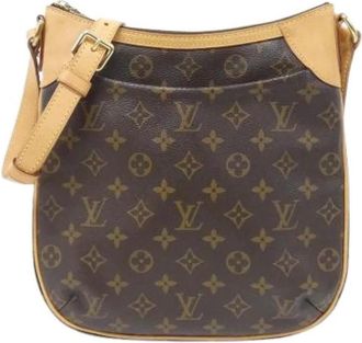 Louis Vuitton Pre-owned Cross Body Bags, female, Brown, Size: ONE SIZE Pre-owned Canvas Shoulder Bag