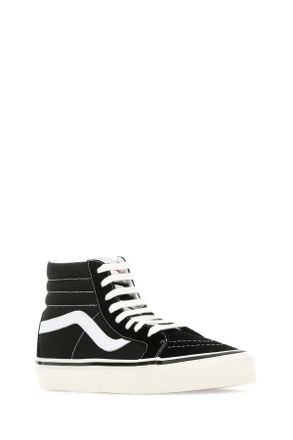 Vans Canvas High-Top Sneaker - Black