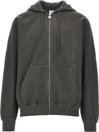 Polar Skate Co. Waffle jersey full-zip hoodie Man S