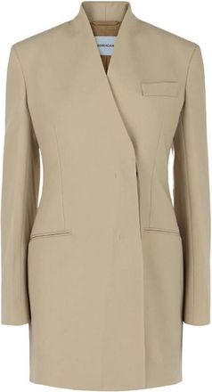 Ferragamo Ferragamo Single-Breasted Fitted Wool Blazer
