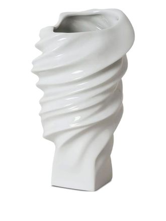 Rosenthal Squall swirl-design vase - unisex - Porcelain - OS - White
