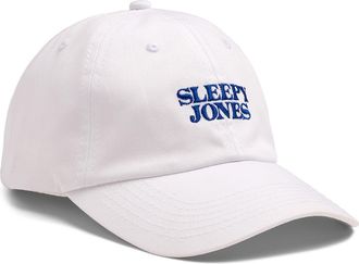 Sleepy Jones Logo Baseball Hat in White at Nordstrom