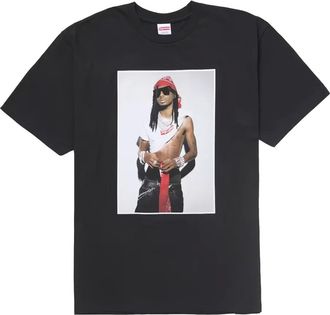 SUPREME Playboi Carti T-shirt met grafische print - Zwart