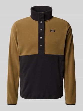Helly Hansen Pullover mit Stehkragen in Camel, Größe XXL