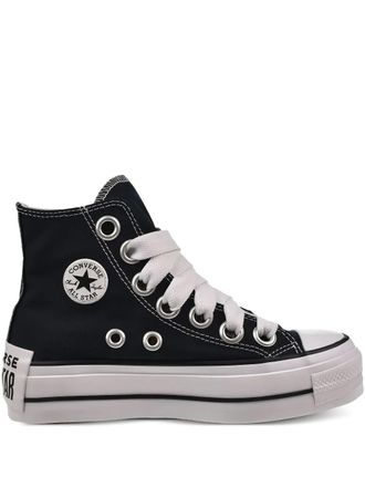 Converse Chuck Taylor All Star Lift Hi sneakers - women - Fabric/Canvas/Rubber - 5 - Black