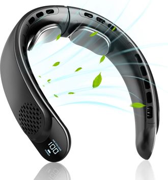 OEM Ventilador De Cuello - Sin Aspas - Recargable Por Usb - 3 Velocidades - Para Uso Personal - 1 Unidad