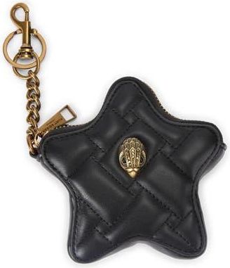 Kurt Geiger Kensington Heart Mirror Bag Charm in Black at Nordstrom Rack
