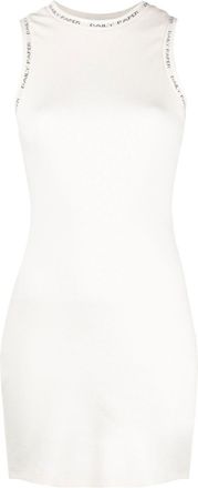 Daily Paper Clothing round-neck sleeveless mini dress - women - Cotton/Spandex/Elastane - S - White