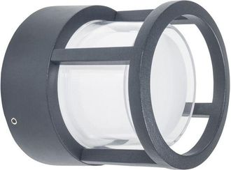 Forlight One apliquie exterior redondo en color negro