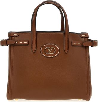 Valentino Garavani Antibes Kleine Handtas - Dames - Handtassen - Bruin - ONE Size - Leer - Tassen
