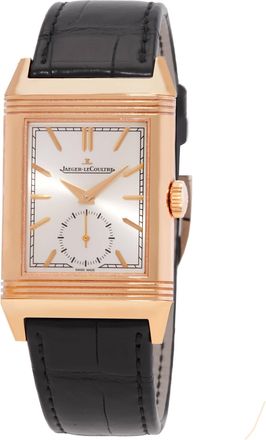 Jaeger-LeCoultre Reverso Tribute Hand Wind Silver Dial Mens Watch Q7132521