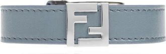 Fendi Bracelets, male, Blue, Size: M FF Bracelet