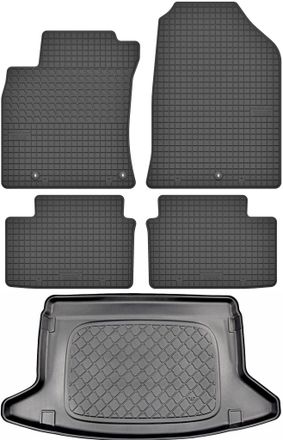 OEM Kia Ceed Iii Cd Hatchback Desde Junio De 2018. Juego: Alfombrillas De Goma Para Coche + Alfombrilla Para Maletero
