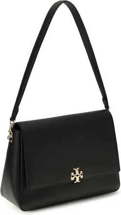 Tory Burch Womens Black Calf Leather Bos Taurus Shoulder Bag