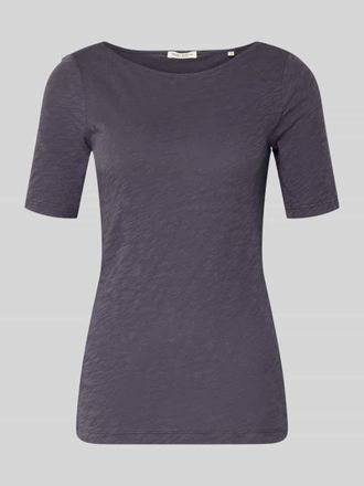 Marc O'Polo Slim Fit T-Shirt aus reiner Baumwolle in Lila, Gr&ouml;&szlig;e XXL