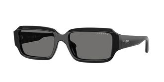 Vogue Eyewear VO5693SU Polarized W44/81 Womens Sunglasses Black Size 54