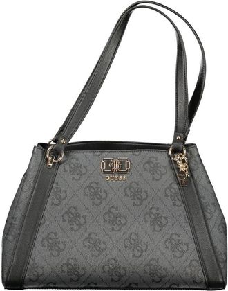 Guess Nero Poliuretano Women Womens Handbag