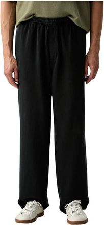 American Vintage Jogger Broek - Heren - Wijde Broeken - Zwart - S - Katoen - Broeken