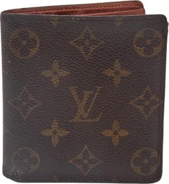 Louis Vuitton Pre-owned Wallets, male, Brown, Size: ONE SIZE Pre-owned Marco Wallet