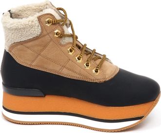 Hogan Dames, Schoenen, Beige, Maat: 35 EU