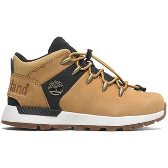Timberland Sprint Trekker Mid Nubuck Mens Ankle Boots - Wheat Black - Size:UK 10.5